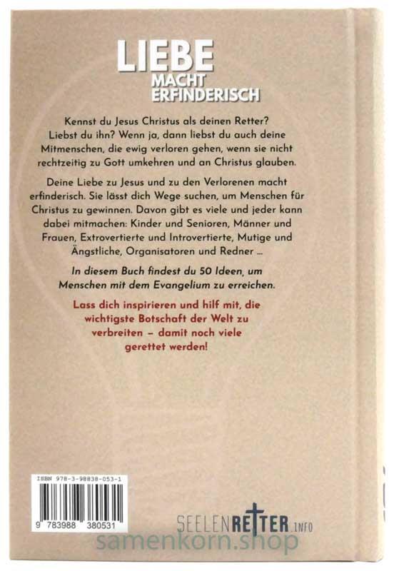 Liebe macht erfinderisch/Buch