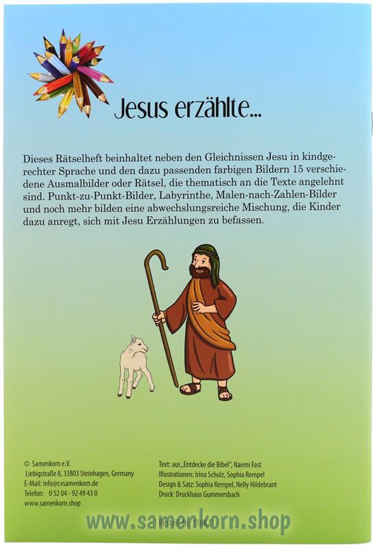 Jesus erzählte ... / Die Gleichnisse in Texten, Bildern und Rätseln