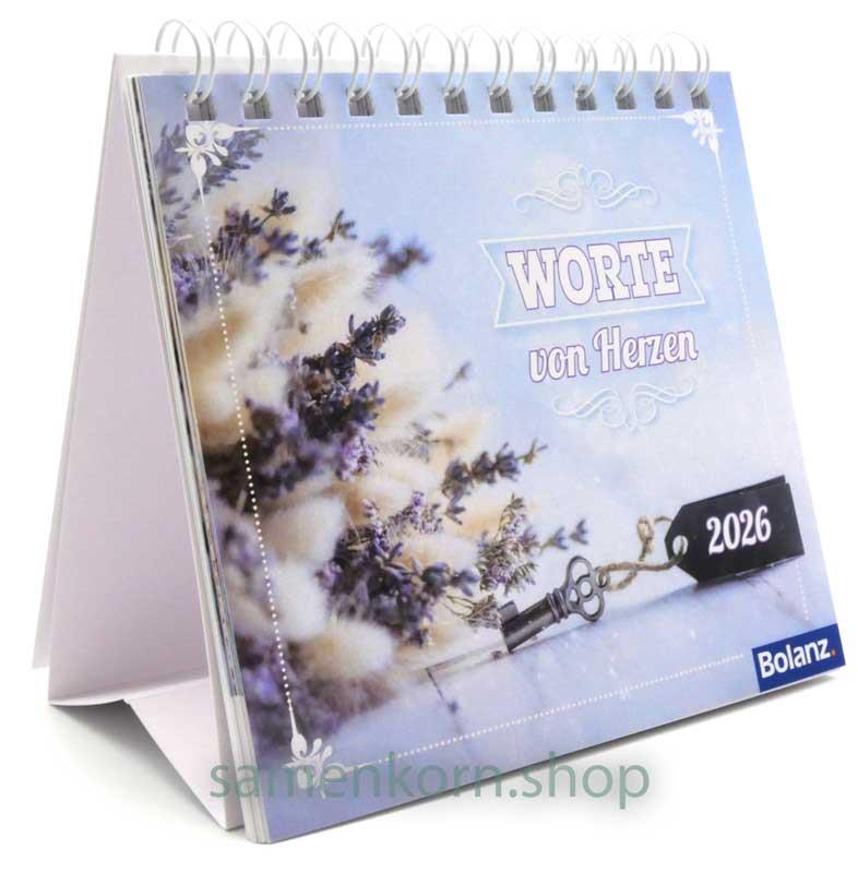 Worte von Herzen 2026 / Aufstellkalender 