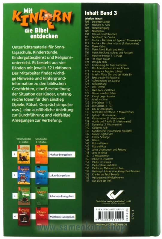 Mit Kindern die Bibel entdecken, Band 3 / Buch mit Online-Code