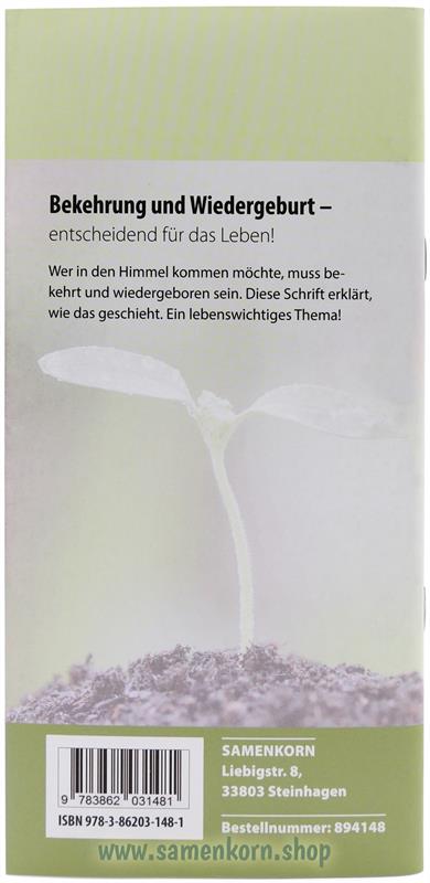 Bekehrung und Wiedergeburt, Band 38  Reihe Orientierung / Heft