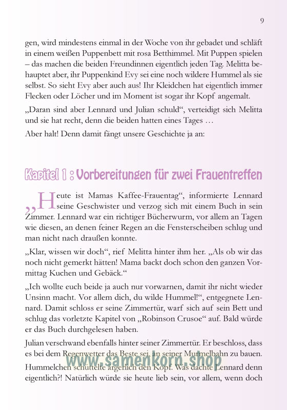 Melitta - die wilde Hummel / Buch
