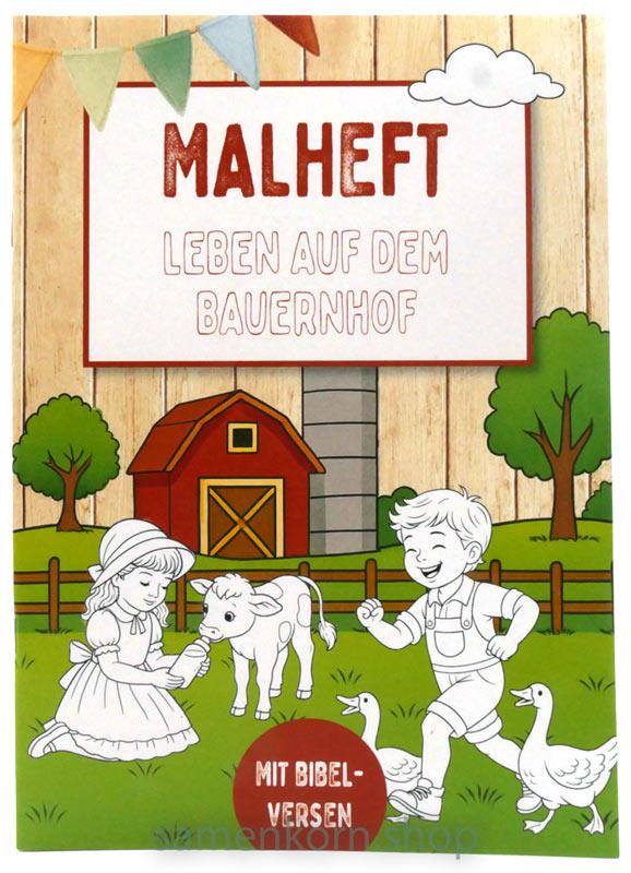 Malheft "Leben auf derm Bauernhof" / Heft