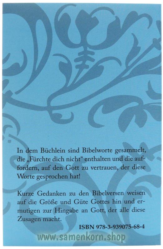 Fürchte dich nicht / Buch
