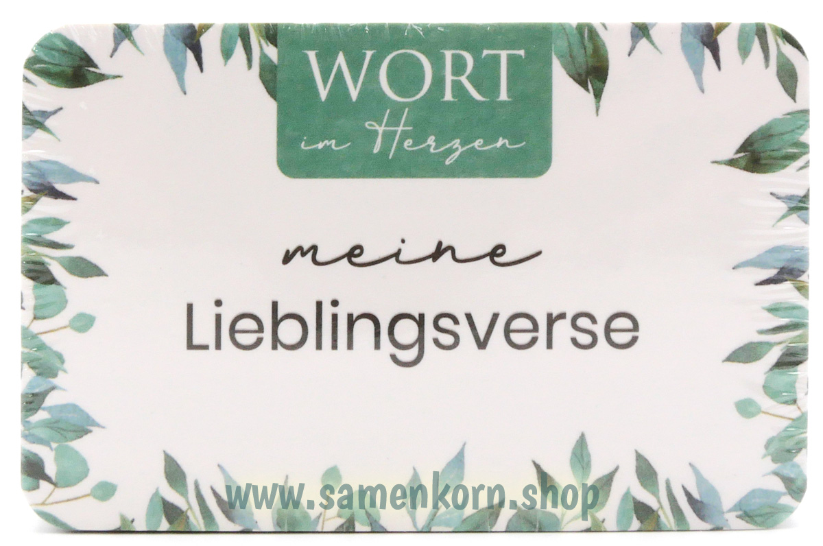 Meine Lieblingsverse / 48 Lernkarten mit Box