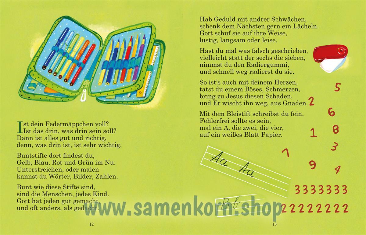 Der Segen Gottes dich geleite / Heft zur Einschulung