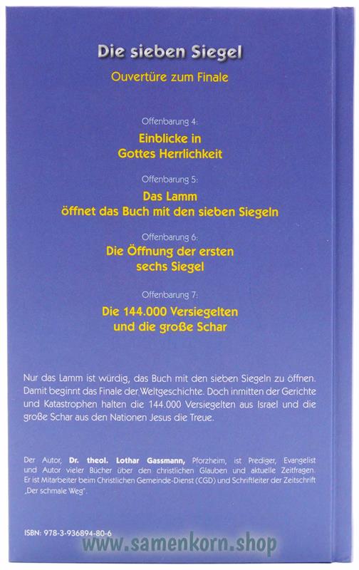 Die sieben Siegel / Buch