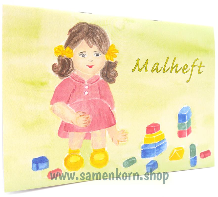 Malheft / Spielende Kinder / Heft