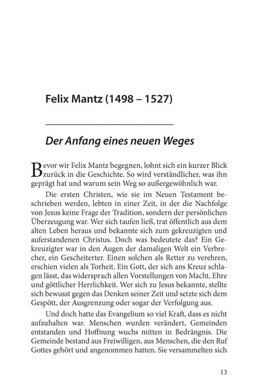 Mutiger Glaube