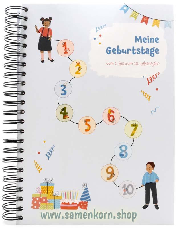 Fotobuch - Meine Geburtstage / Spiralblock