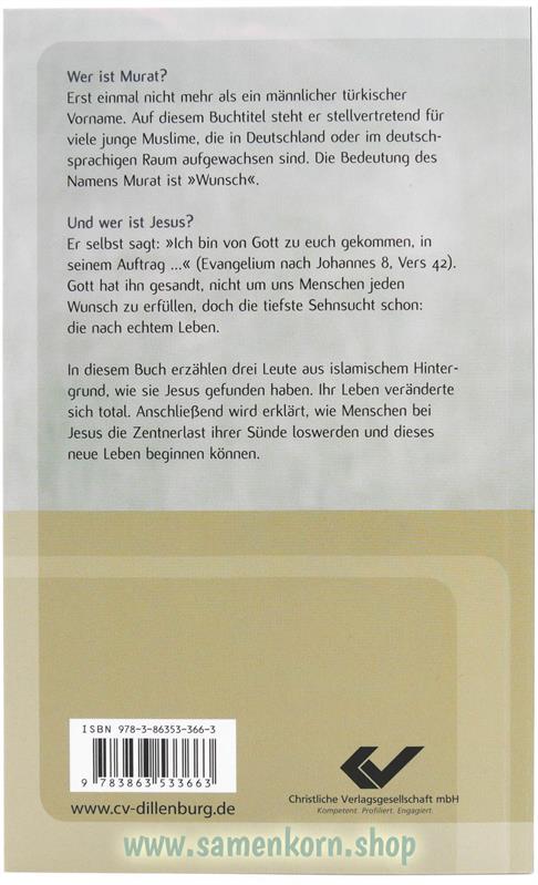 Murat findet Jesus/ Buch