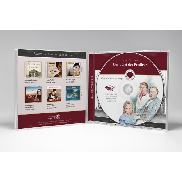Der Fürst der Prediger/ MP3-Hörbuch Glaubensvorbilder 1: Charles Spurgeon