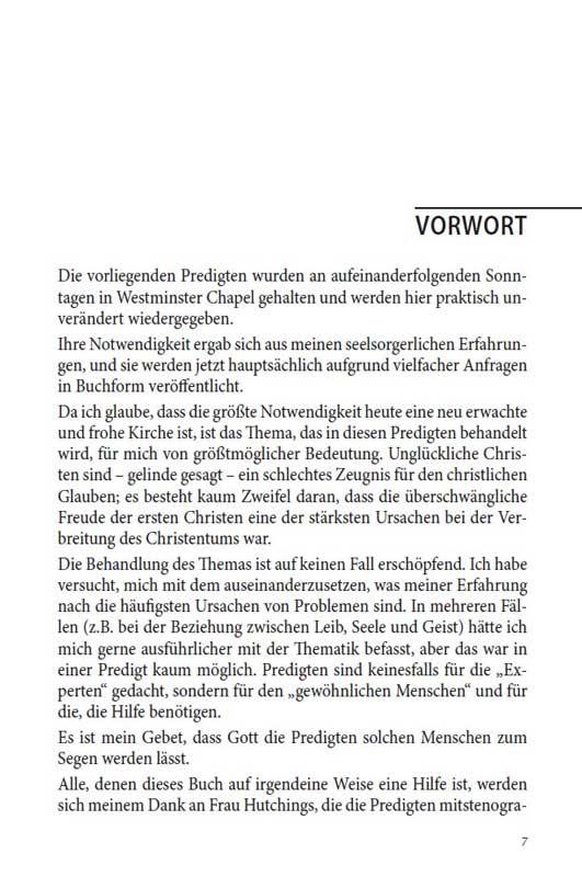 Geistliche Krisen und Depressionen - Themen/Buch - D.M. Lloyd-Jones