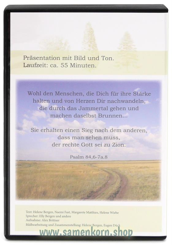 Sie sahen auf Ihn und wurden nicht zuschanden / Präsentation / DVD