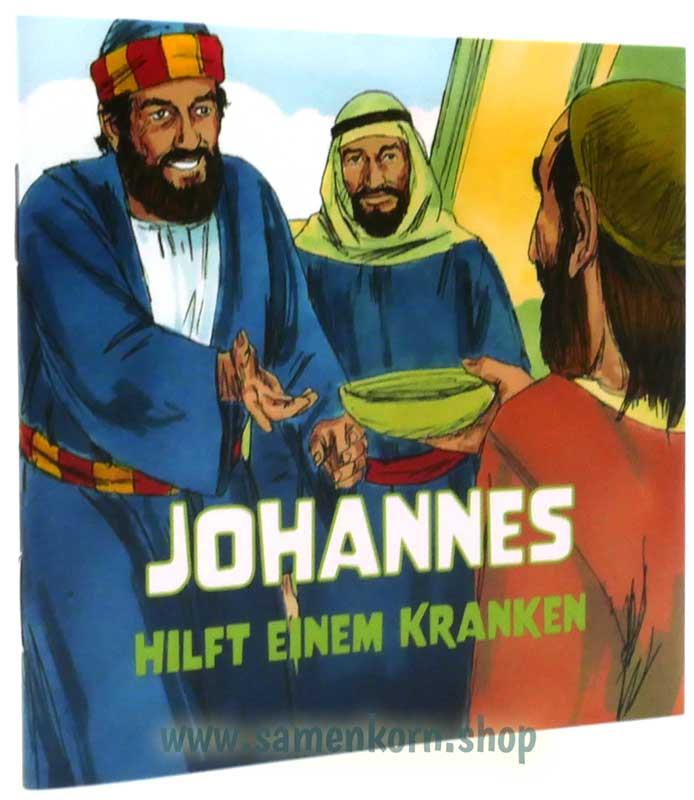 Johannes hilft einem Kranken  / Heft