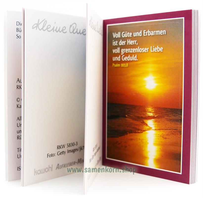 Aufkleber-Mini-Buch "Die Sonne des Lebens"
