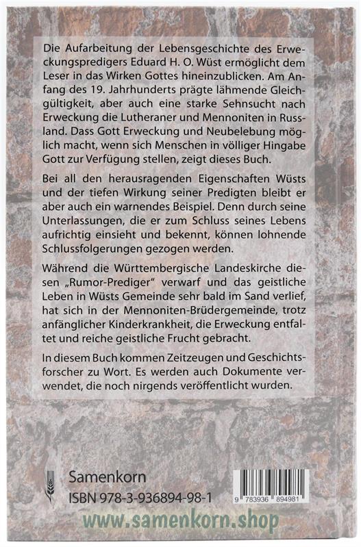 Eduard Wüst / Buch