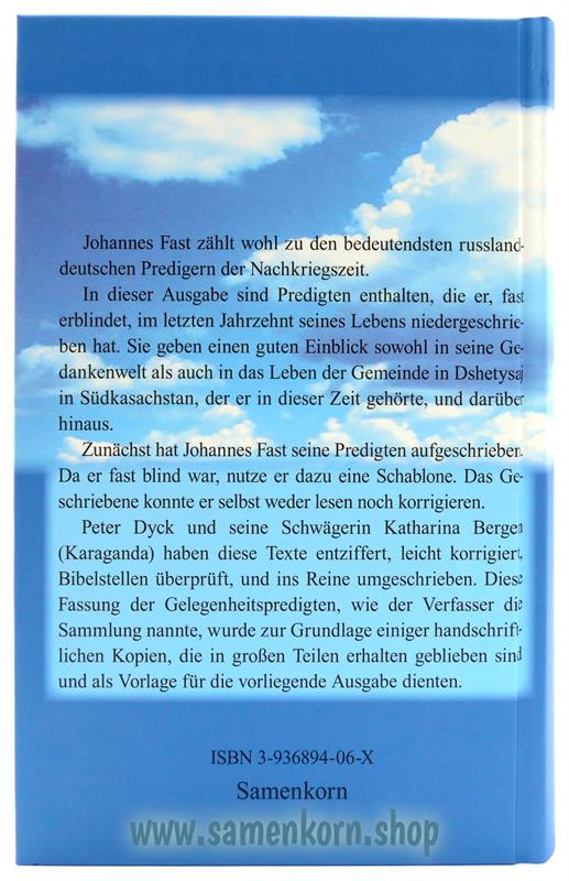 Er gibt dem Müden Kraft / 63 Predigten / Buch