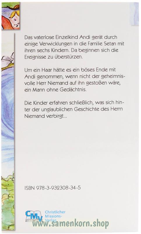 Die unglaubliche Geschichte des Herrn Niemand / Buch