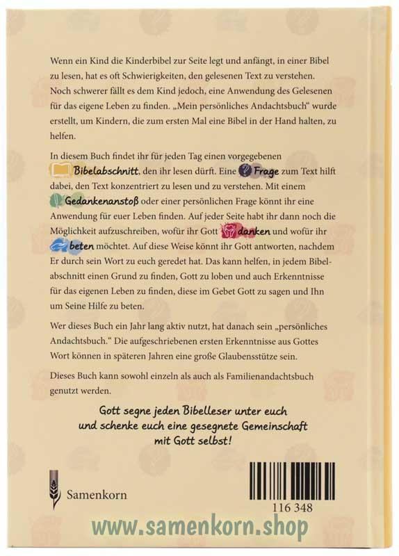 Mein persönliches Andachtsbuch / Buch
