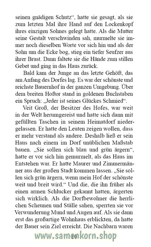 Seines Glückes Schmied / Buch