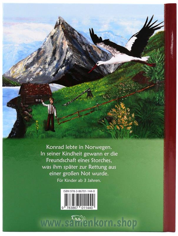 Konrad und der Storch / Buch