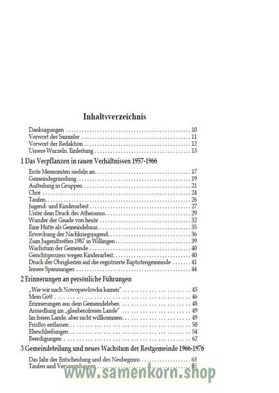 Wunderbar geführt. 50 Jahre der Gemeinde Nowopawlowka / Buch