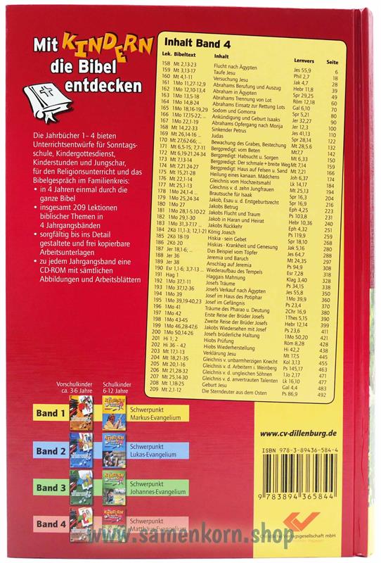 Mit Kindern die Bibel entdecken, Band 4 / Buch  mit CD
