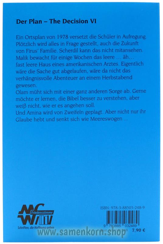 Der Plan. The Decision VI / Buch