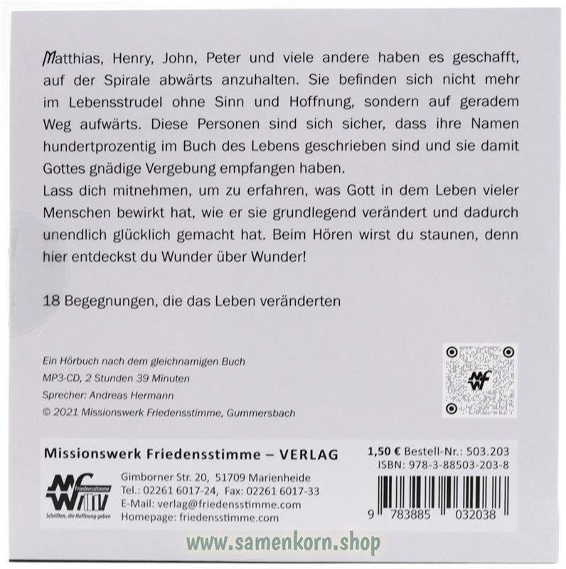 STOPP auf der Spirale abwärts / MP-3 Hörbuch