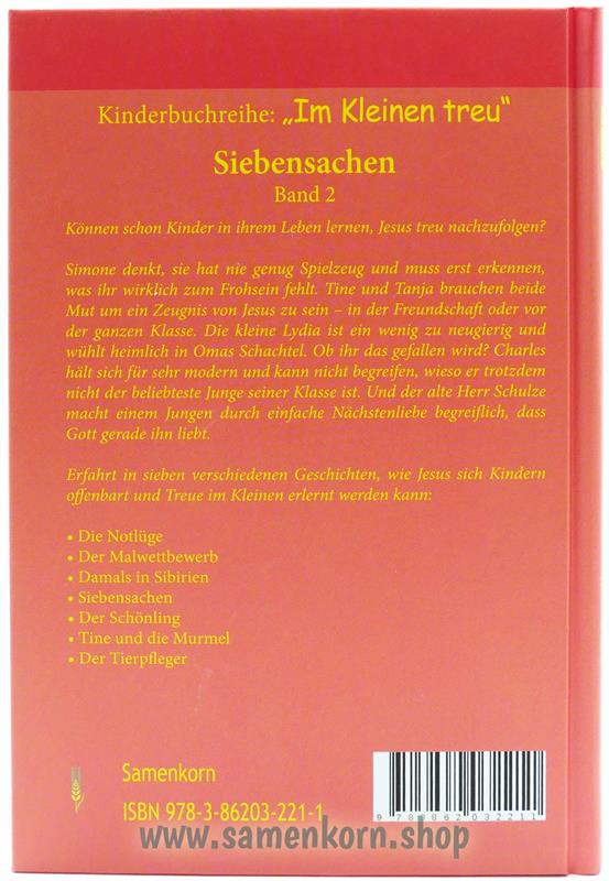 Siebensachen / Buch