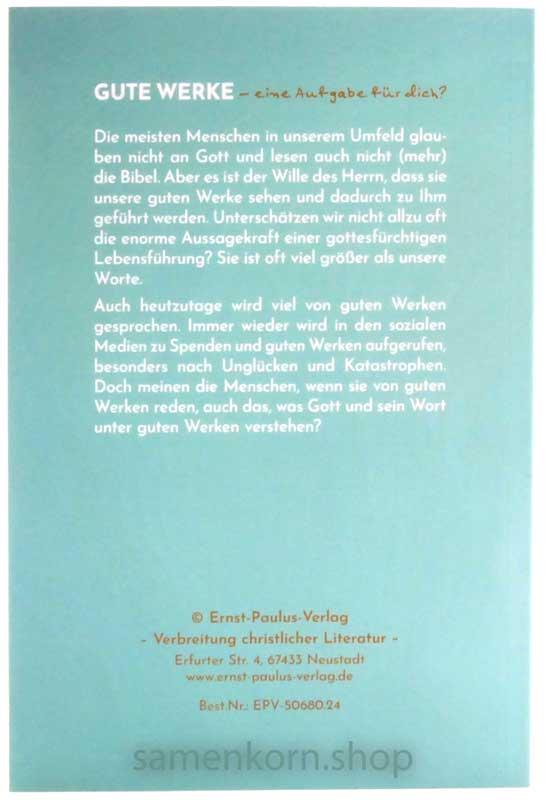 Gute Werke - eine Aufgabe für dich? / Buch