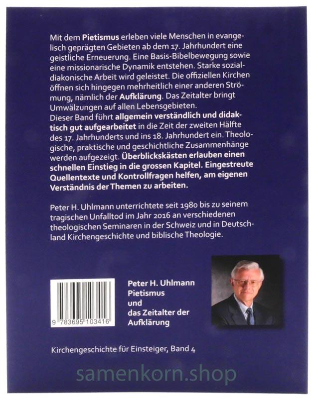 Pietismus und das Zeitalter der Aufklärung / Buch