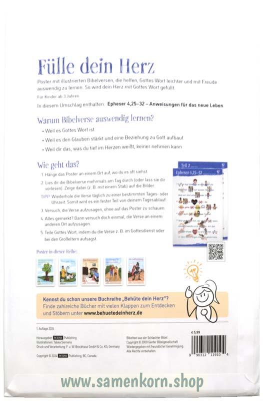 Anweisungen für das neue Leben - Eph. 4,25-32 / 2 Poster