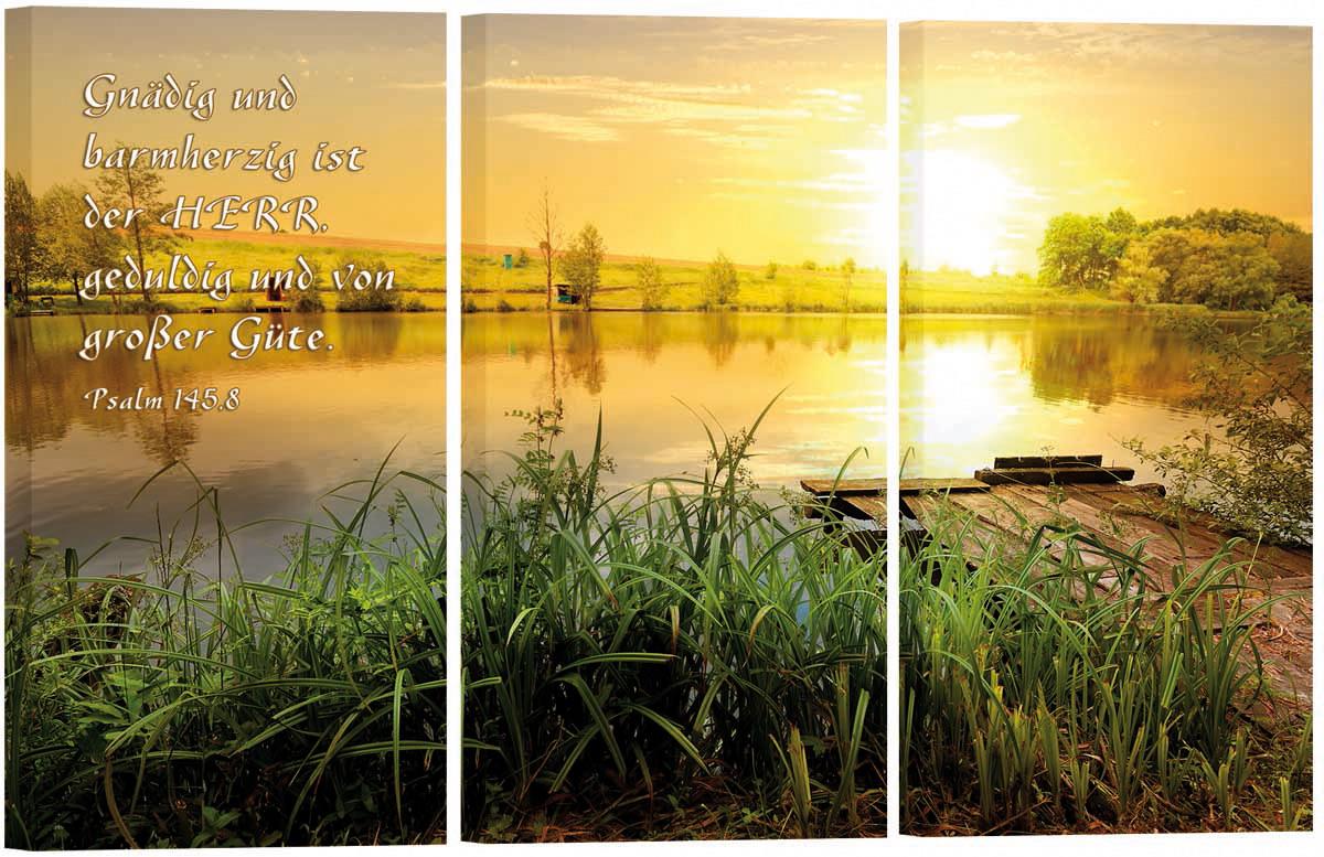 Bild "Brücke beim Sonnenuntergang"