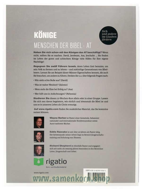 Könige. Menschen der Bibel / Buch