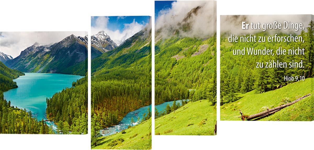 Bild "Berg-See Landschaft"