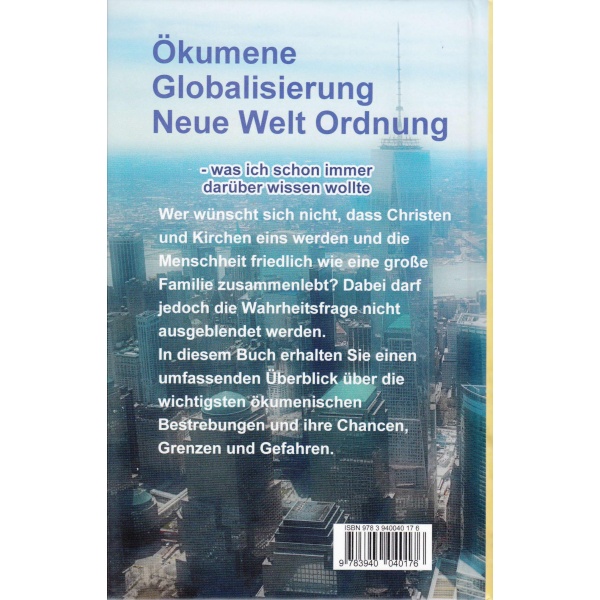 Ökumene Globalisierung Neue Welt Ordnung / Buch