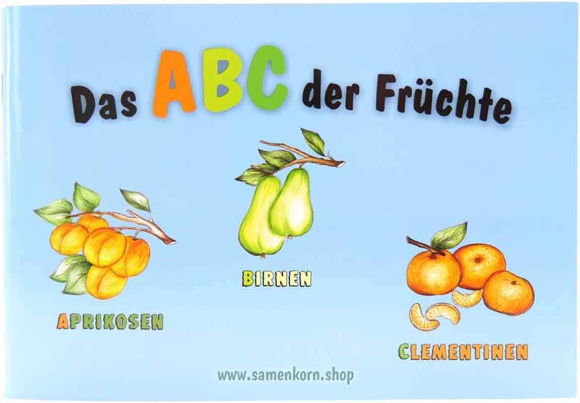 Malheft "Das ABC der Früchte" / Heft