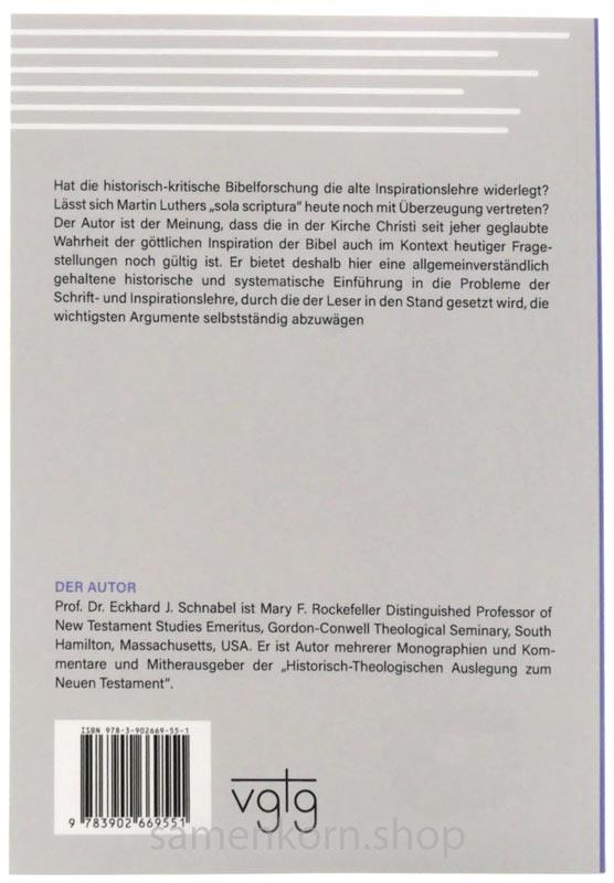 Inspiration und Offenbarung / Buch