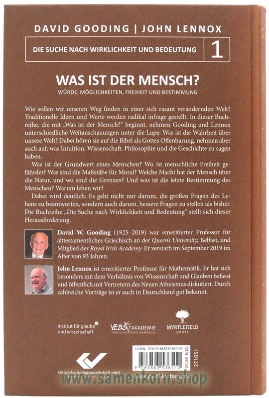 Was ist der Mensch? / Buch