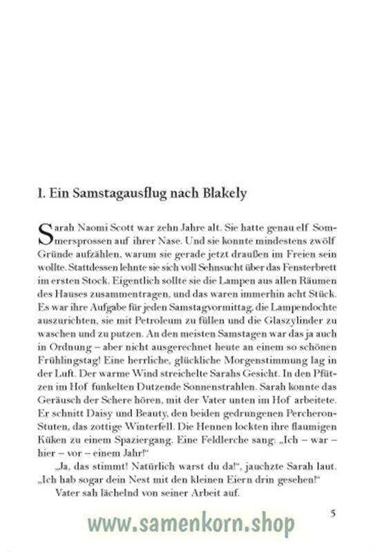 Sarah, das Mädchen von der Farm / Buch