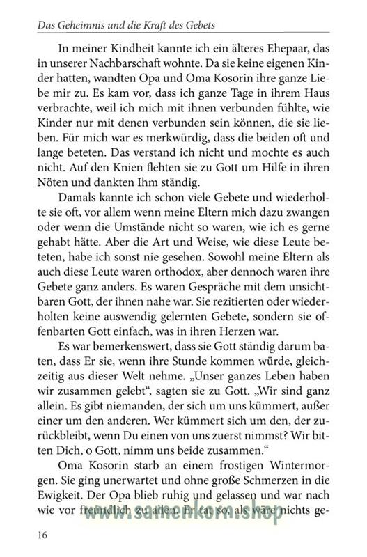 Das Geheimnis und die Kraft des Gebets / Buch