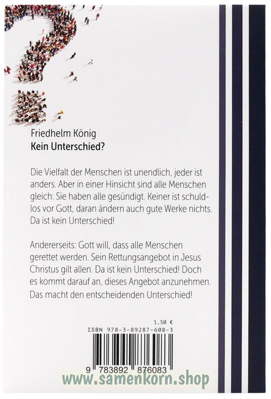 Kein Unterschied? / Buch