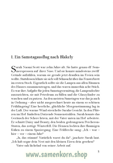 Sarah, das Mädchen von der Farm / Buch