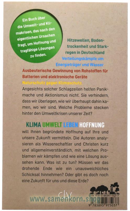 Klima. Umwelt. Leben. Hoffnung / Buch