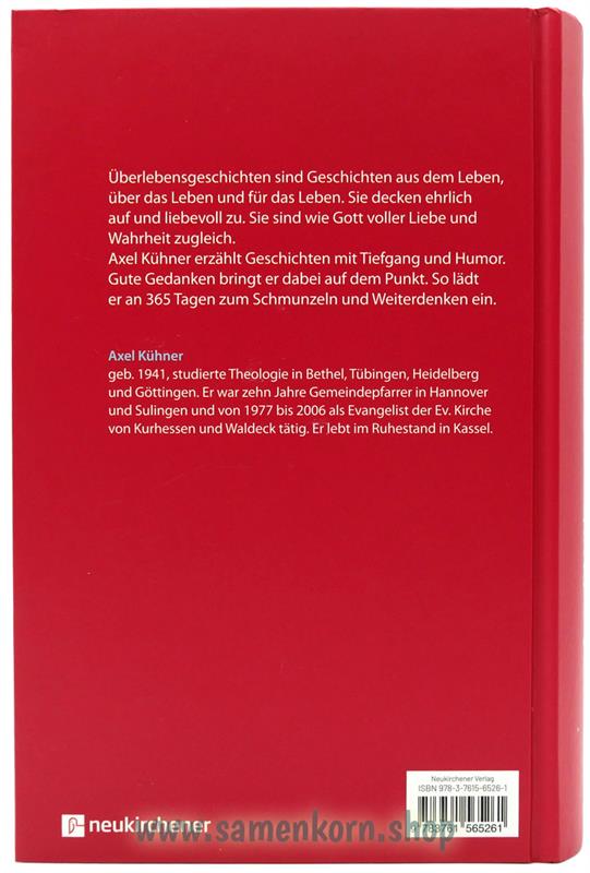 Überlebensgeschichten für jeden Tag / Buch