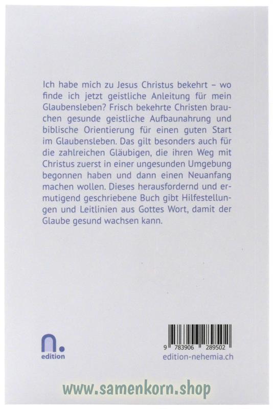 Ein guter Start im Glaubensleben / Buch