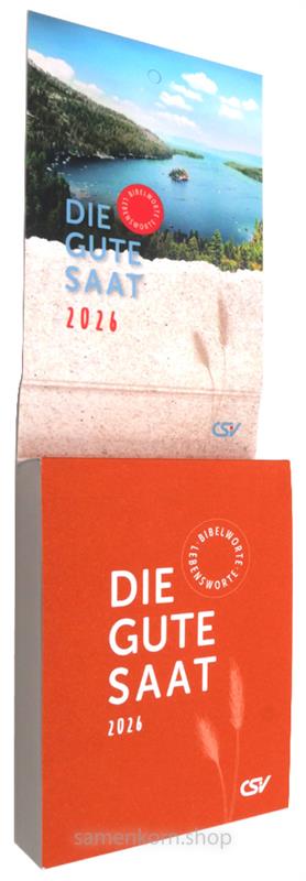 Die gute Saat (KLEIN)- Abreißkalender 2026 