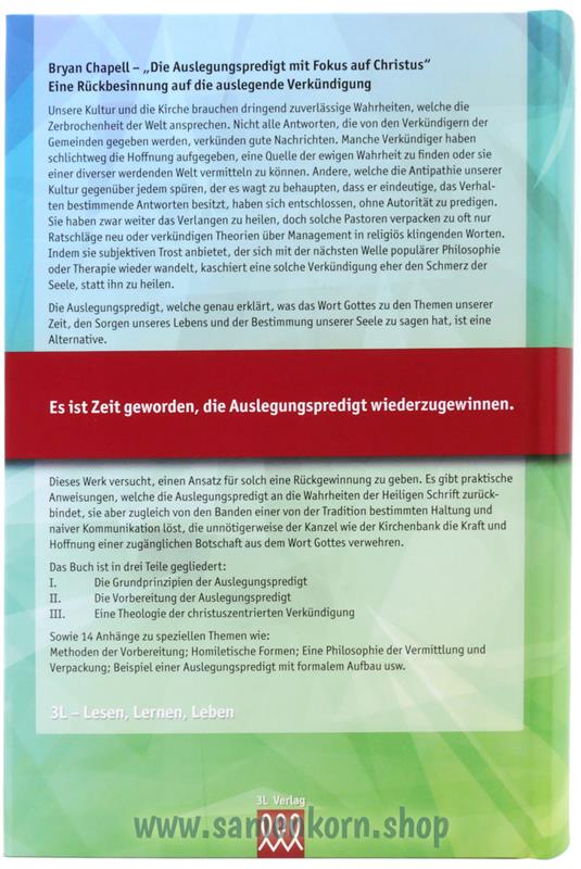Die Auslegungspredigt mit Fokus auf Christus / Buch